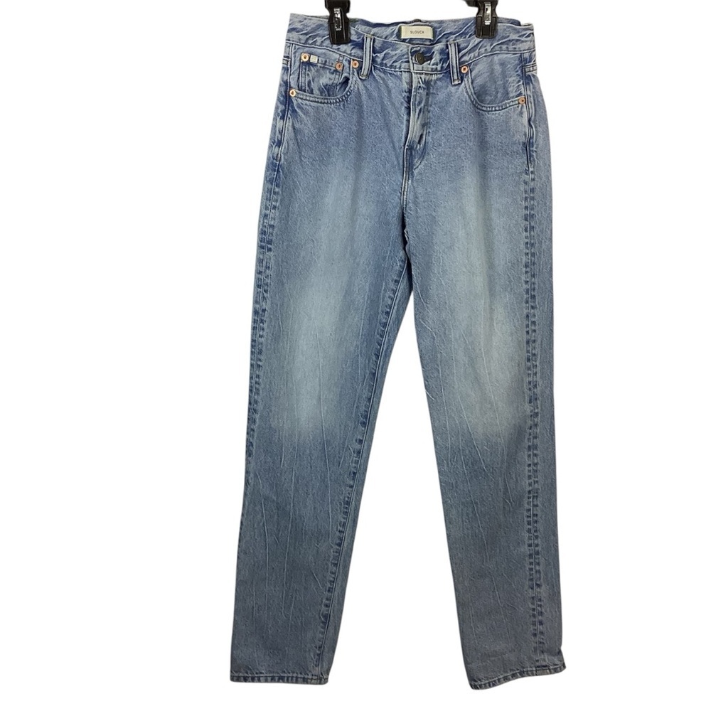 AE77 Premium Slouch Straight Leg Jeans Size 0 Regular